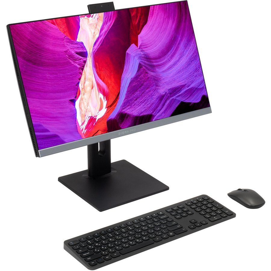 DIGMA PRO Unity 23.8" Intel Core i3 1215U 1200 МГц/16384 Mb/256 Gb SSD/23.8" Full HD 1920x1080/DVD-нет/Intel UHD Graphics/Windows 11 Pro (DM23P3-ACXW01) Серый