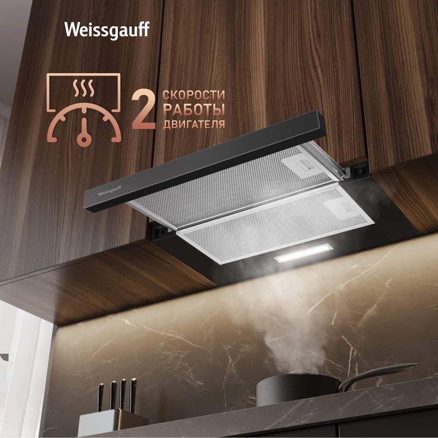Weissgauff TEL 500 Black Glass (438277)