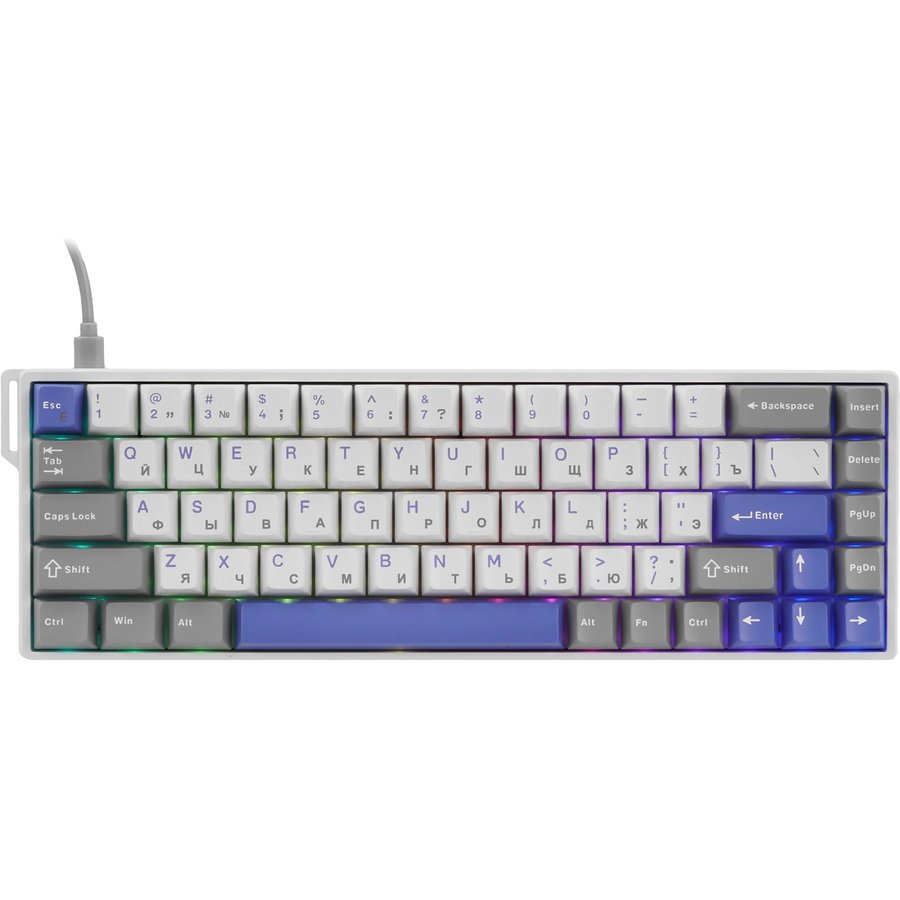 AULA WIN68HE MAX Grey/White/Blue (6978080504081)