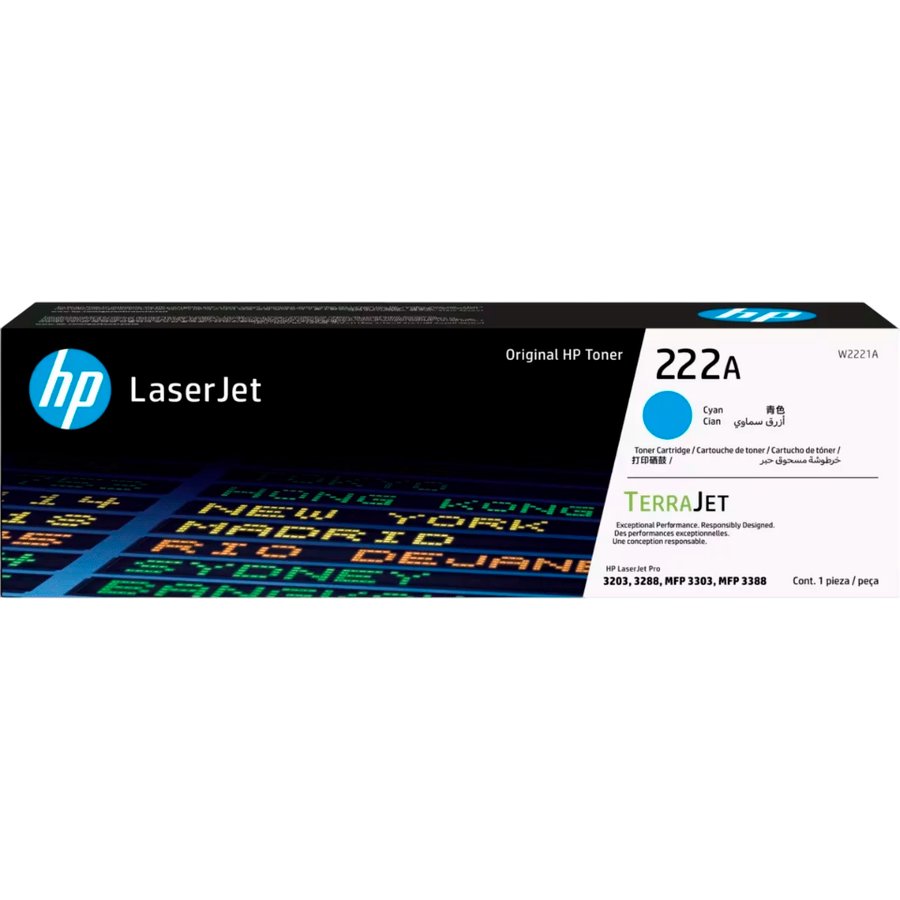 HP W2221A (№222A) Cyan