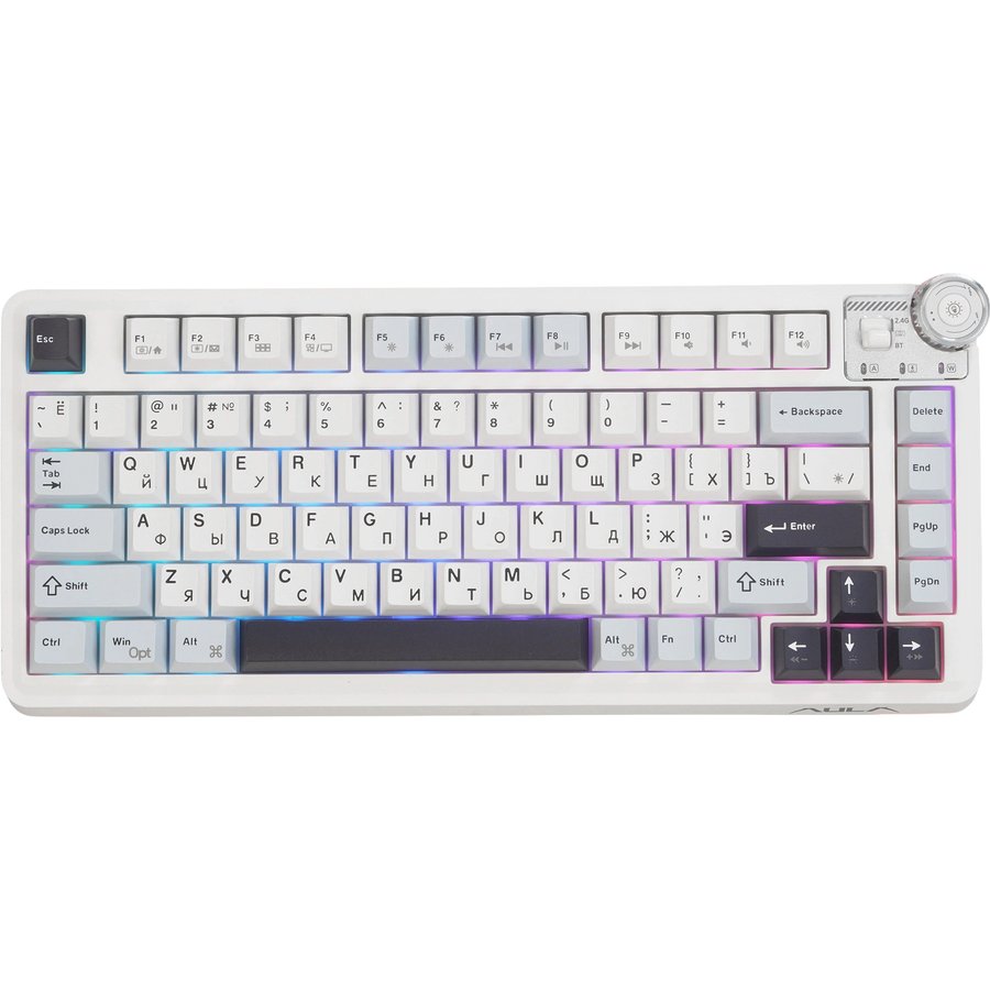 AULA AU75 Light Blue/White/Dark Purple (6978080506436)