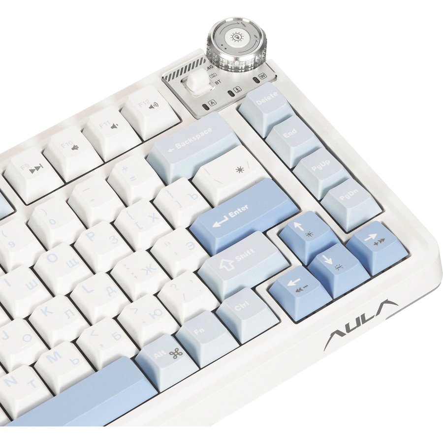 AULA AU75 Light Blue/White (6978080506443)