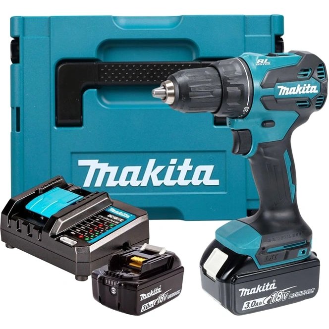 Makita DHP490F003, 3Ач, с двумя аккумуляторами