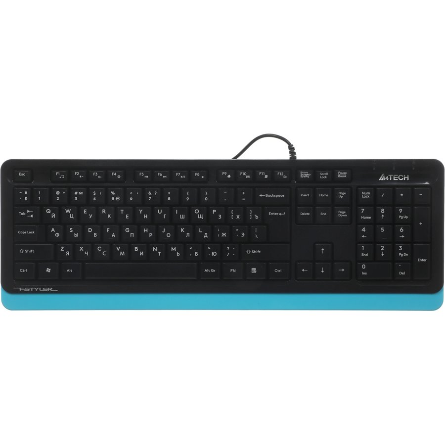 A4Tech Fstyler F1010 (F1010 BLUE) Black/Blue
