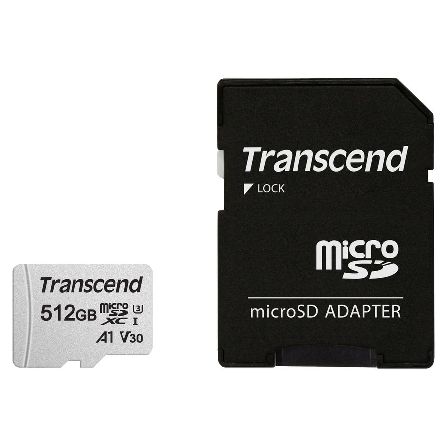 Transcend 512GB UHS-I U3 (TS512GUSD300S-A)