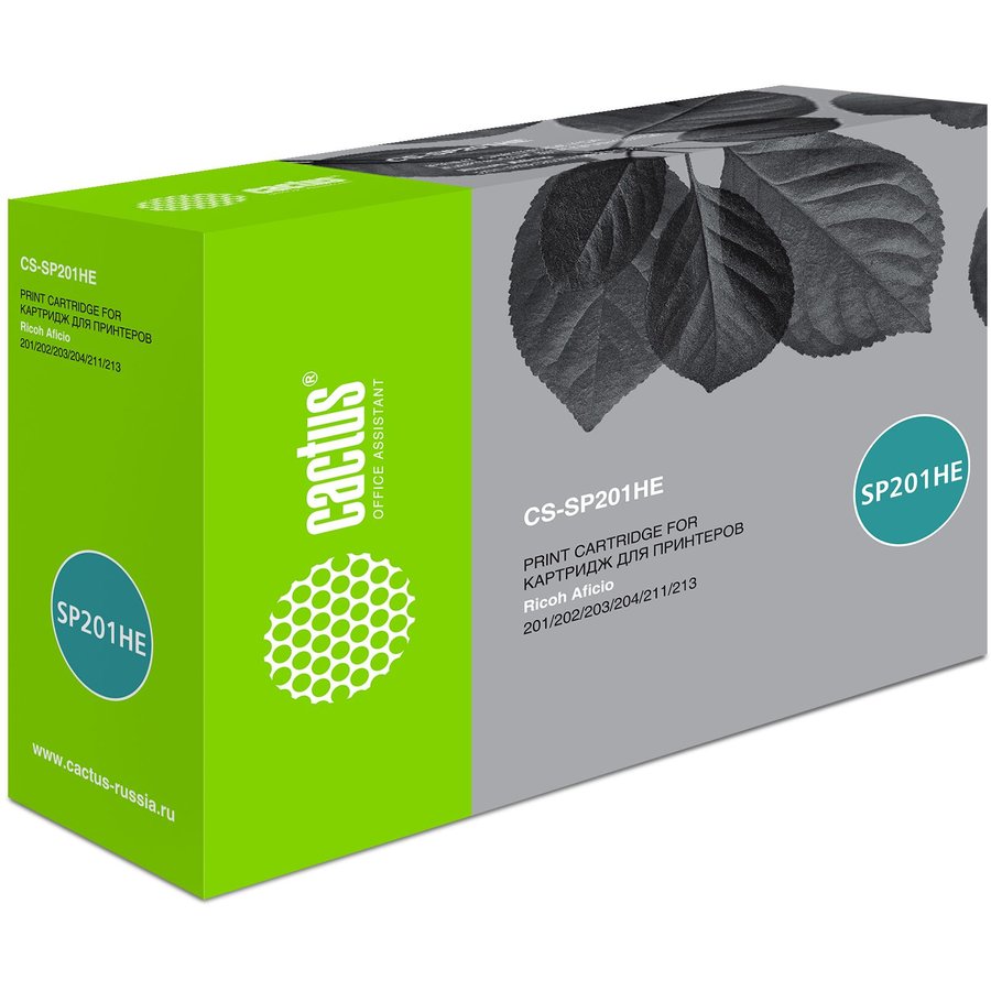 Cactus CS-SP201HE черный (2600 стр) для Ricoh Aficio SP 201N/201Nw/203S/211/211SF/211SU/213SFNw/213SFw/213SUw/213w/220Nw/20SFNw/220SNw