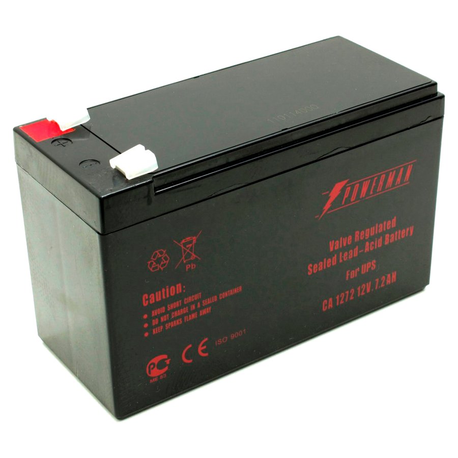 Powerman CA1272 7.2 А·ч (POWERMAN Battery 12V/7.2AH)