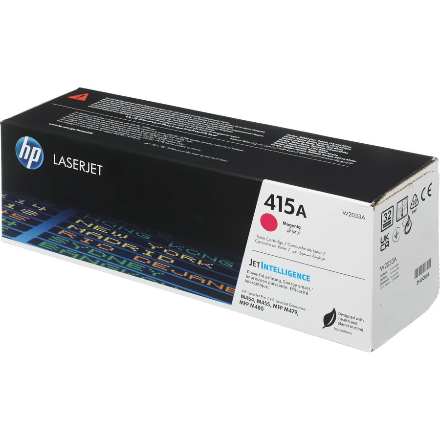 HP W2033A пурпурный (2100 стр) для HP Color LaserJet Pro M454dn/M454dw/M479dw/M479fdn/M479fnw/M479fdw