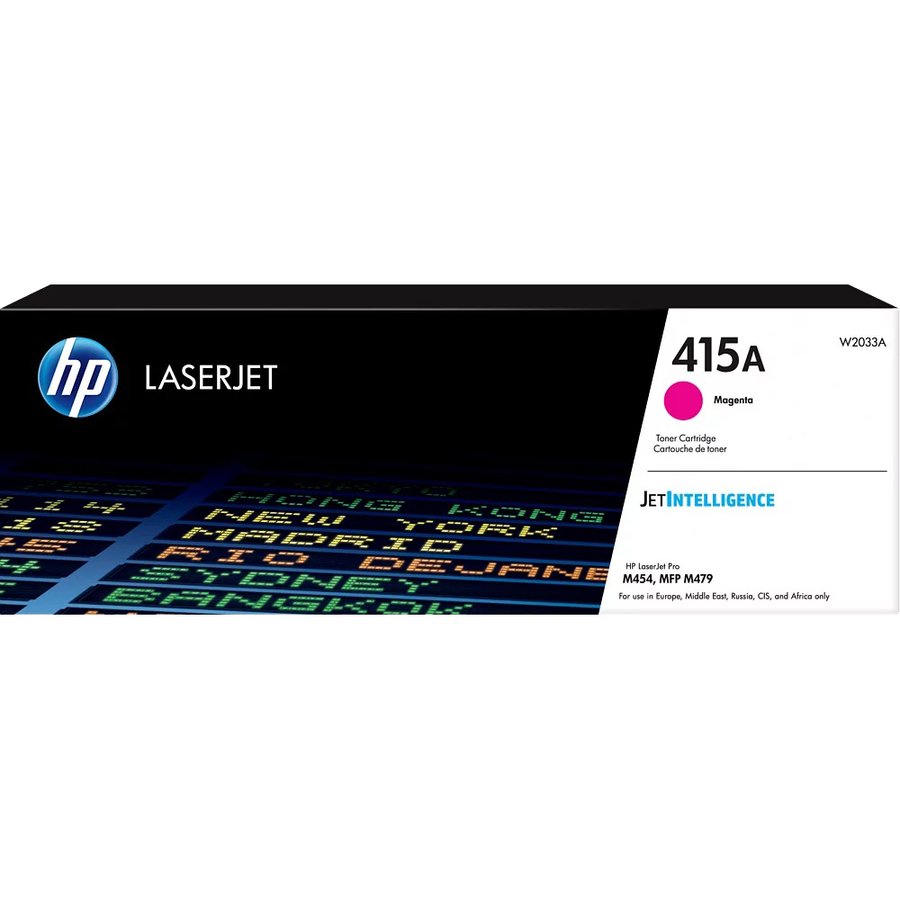 HP W2033A пурпурный (2100 стр) для HP Color LaserJet Pro M454dn/M454dw/M479dw/M479fdn/M479fnw/M479fdw