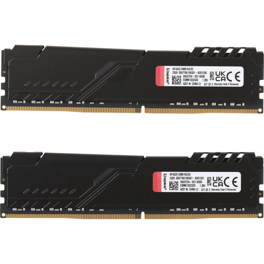 Kingston Fury Beast 32Gb 2шт. (KF432C16BB1K2/32)