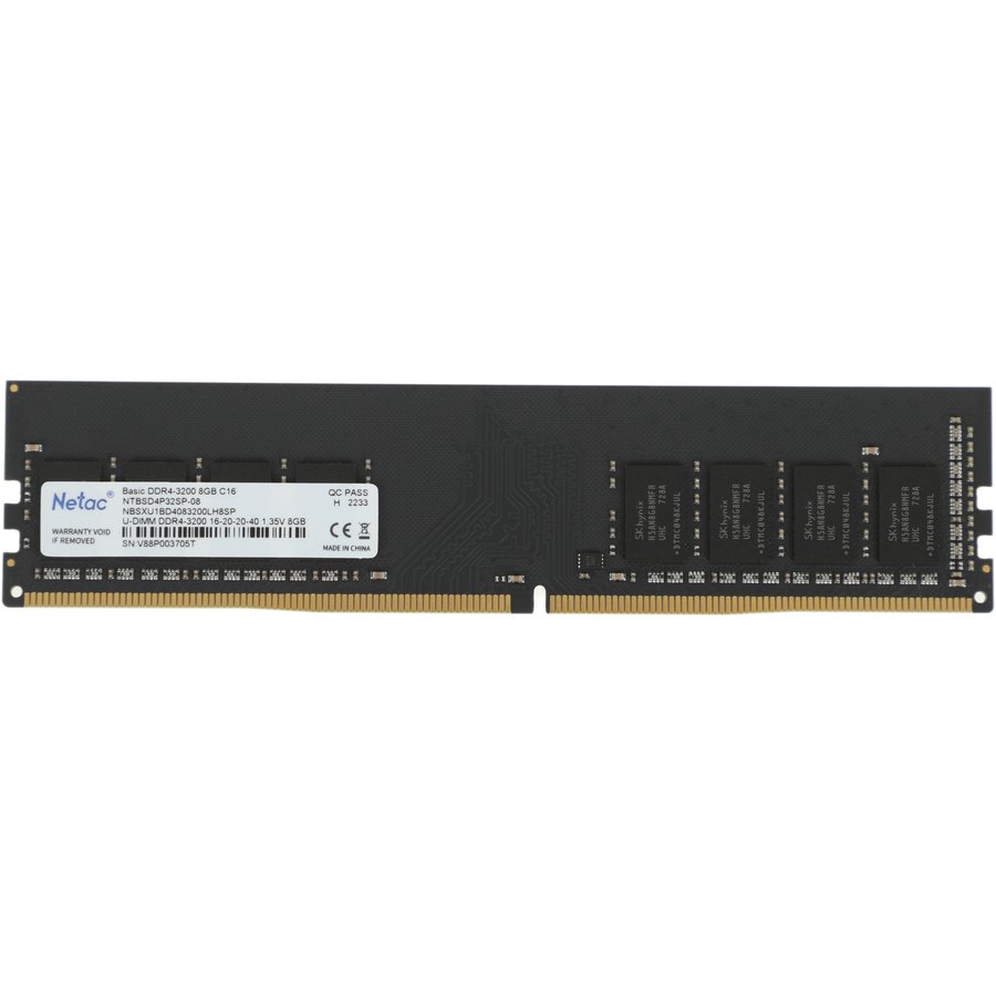 Netac 8Gb 1шт. (NTBSD4P32SP-08)