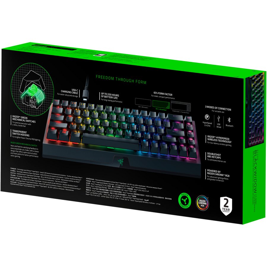 Razer BlackWidow V3 Mini Green Switch (RZ03-03891600-R3R1)