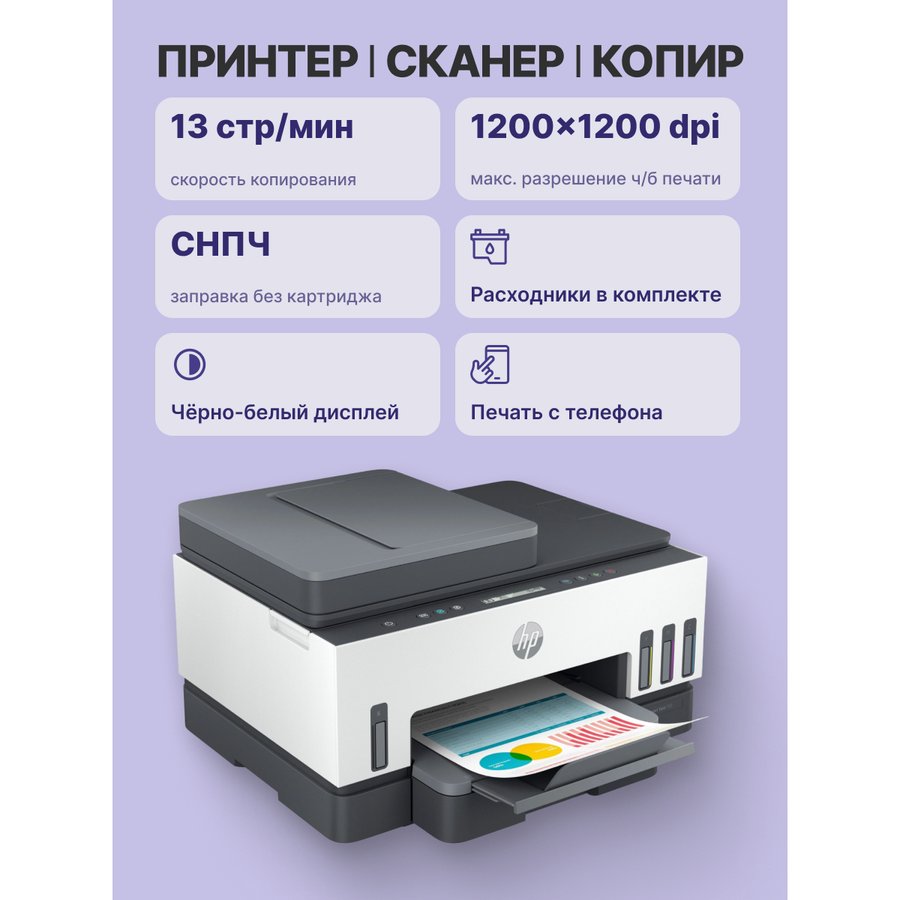 HP Smart Tank 750 (6UU47A)