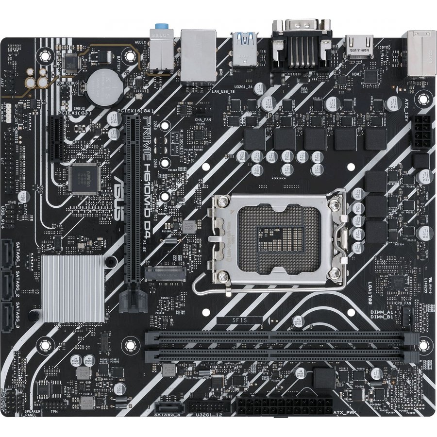 ASUS PRIME H610M-D D4 (90MB1A00-M0EAY0)