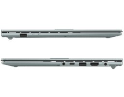 ASUS Vivobook Go 15 E1504FA-BQ511 AMD Ryzen 5 7520U 2800MHz/15.6"/1920x1080/8GB/512GB SSD/AMD Radeon 610M/Wi-Fi/Bluetooth/DOS (90NB0ZR3-M02C10) Green