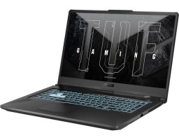 ASUS TUF Gaming A17 FA706NF-HX051 AMD Ryzen 5 7535HS 3300MHz/17.3"/1920x1080/16GB/512GB SSD/NVIDIA GeForce RTX 2050 4GB/Wi-Fi/Bluetooth/DOS (90NR0JH5-M00350) Black