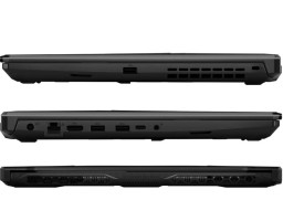 ASUS TUF Gaming A17 FA706NF-HX051 AMD Ryzen 5 7535HS 3300MHz/17.3"/1920x1080/16GB/512GB SSD/NVIDIA GeForce RTX 2050 4GB/Wi-Fi/Bluetooth/DOS (90NR0JH5-M00350) Black