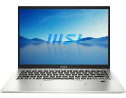 MSI Prestige 14H B12UCX-608US Intel Core i5 12500H 2500MHz/14"/1920x1080/16GB/512GB SSD/NVIDIA GeForce RTX 2050 4GB/Wi-Fi/Bluetooth/Windows 11 Home (9S7-14F122-608) Silver
