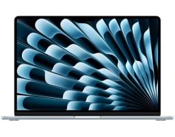 Apple MacBook Air 15 M5 10 Core (MDVT4HN/A)/15.3"/2880x1864/16GB/1024GB SSD/Apple M5 10 Core GPU/Wi-Fi/Bluetooth/macOS Sky Blue