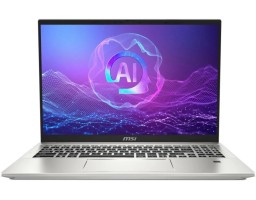 MSI Prestige A16 AI+ A3HMG-083RU AMD Ryzen AI 9 365 2000MHz/16"/3840x2400/32GB/1024GB SSD/AMD Radeon 880M/Wi-Fi/Bluetooth/Windows 11 Home (9S7-159K32-083) Silver