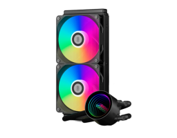 PCcooler DA240 V2 ARGB Black (DA240V2-BKAWXX-GL)