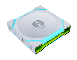 Lian Li UNI Fan SL Flex Reverse 120 White (G9F.12RSL1F1W.R0)