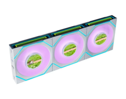 Lian Li UNI Fan SL Infinity LCD Flex 120 White (G9F.12SLIND1F3W.R0)
