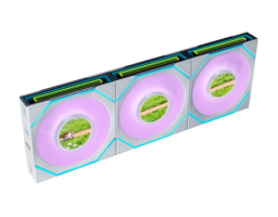 Lian Li UNI Fan SL Infinity LCD Flex Reverse 120 White (G9F.12RSLIND1F3W.R0)