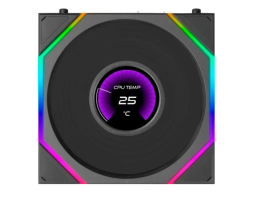 Lian Li UNI Fan TL LCD Flex Reverse 120 Black (G9F.12RTLLCD1F1B.R0)