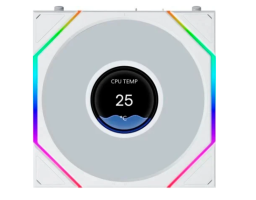 Lian Li UNI Fan TL LCD Flex Reverse 120 White (G9F.12RTLLCD1F1W.R0)