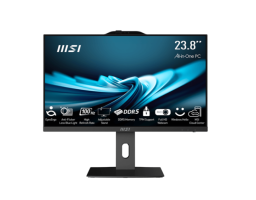 MSI Pro AP242P 14M-1207XRU Intel Core i5 13500 2500 МГц/16 Гб/512 Гб SSD/23.8" Full HD 1920x1080/DVD нет/Intel Graphics/без ОС (9S6-AE0621-1207) Черный