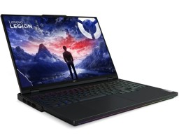 Lenovo Legion 7 Pro 16IRX9H Intel Core i9 14900HX 2200MHz/16"/2560x1600/32GB/1024GB SSD/NVIDIA GeForce RTX 4090 16GB/Wi-Fi/Bluetooth/Без ОС (83DE002MCD) Black