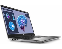 DELL Precision 7680 Intel Core i7 13850HX 2100MHz/16"/3840x2400/32GB/1024GB SSD/NVIDIA RTX 3500 Ada 12GB/Wi-Fi/Bluetooth/Linux (7680-7314) Grey