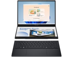 Asus ZenBook Duo UX8406CA-QL460X (90NB14X1-M00UA0) Intel Core Ultra 7 255H 4400MHz/14"/1920x1200/16GB/512GB SSD/Intel Arc 140T/Wi-Fi/Bluetooth/Windows 11 Pro Grey