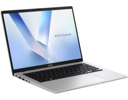 ASUS Vivobook 14 X1407QA-LY099W Snapdragon X X1 26 100 2970MHz/14"/1920x1200/16GB/1024GB SSD/Qualcomm Adreno/Wi-Fi/Bluetooth/Windows 11 Home (90NB1603-M007F0) Silver