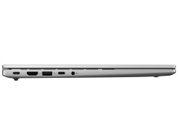 ASUS Vivobook S14 S3407CA-LY098 Intel Core Ultra 5 225H 4300MHz/14"/1920x1200/16GB/512GB SSD/Intel Arc/Wi-Fi/Bluetooth/Без ОС (90NB16J1-M00770) Silver