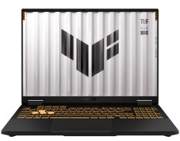 ASUS TUF Gaming F16 FX608JH-RV065 Intel Core i5 13450HX 2400MHz/16"/1920x1200/16GB/512GB SSD/NVIDIA GeForce RTX 5050 8GB/Wi-Fi/Bluetooth/Без ОС (90NR0MH1-M003V0) Grey