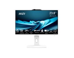 MSI Pro AP242P 14M-1215XRU Intel Core i5 14400 2500 МГц/16384 Mb/512 Gb SSD/23.8" Full HD 1920x1080/DVD нет/Intel UHD Graphics 730/Windows 11 Pro (9S6-AE0622-1215_Win11P) Белый