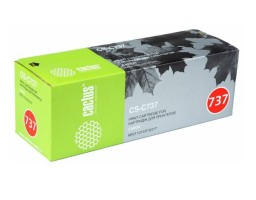 Cactus CS-C737 черный (2400 стр) для Canon LaserBase MF210 series/MF211 i-Sensys/MF212 i-Sensys/MF212w i-Sensys/MF216 i-Sensys/MF216n i-Sensys/MF217 i-Sensys/MF217w i-Sensys/MF220 series/MF226 i-Sensys/MF226dn i-Sensys/MF229 i-Sensys/MF229dw i-Sensys