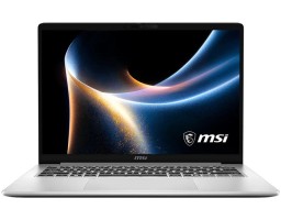 MSI Modern 14S AI+ G3MG-011XRU (9S7-14U212-011) Intel Core Ultra 5 322 1900MHz/14"/1920x1200/16GB/512GB SSD/Intel Graphics/Wi-Fi/Bluetooth/DOS Silver