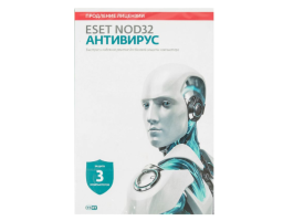 Eset NOD32 Антивирус продление лицензии 3PC 1Y Box (NOD32-ENA-RN(BOX3)-1-1)