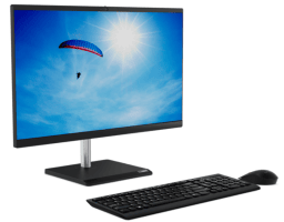 Lenovo V50a-24IMB All-In-One Intel Core i3 10100T 3.0 GHz/8192 Mb/1000 Gb HDD/256 Gb SSD/23.8" Full HD 1920x1080/DVD-RW/AMD Radeon 625 2048 Mb/Windows 10 Pro (11FK0051RU)