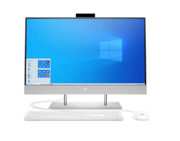 HP 27-dp0019ny (236W4EA) AMD Ryzen 5 4500U 2300 МГц/8192 Mb/256 Gb SSD/27" Full HD 1920x1080/DVD нет/AMD Radeon Vega 6/DOS (Белый)