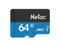 Netac P500 64Gb MicroSD + SD адаптер (NT02P500STN-064G-R)