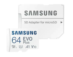 Samsung EVO 64Gb MicroSD Plus + SD адаптер (MB-MC64KA/CN)