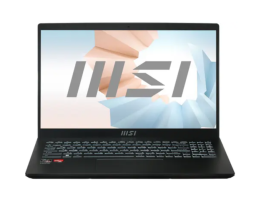 MSI Modern 15 B5M-002RU AMD Ryzen 5 5625U 2300MHz/15.6"/1920x1080/8GB/256GB SSD/DVD нет/AMD Radeon Graphics/Wi-Fi/Bluetooth/Windows 11 Home (9S7-15HK12-002) Черный