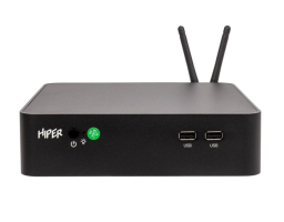 Hiper M8 Intel Celeron J4125 2000 МГц не установлена DDR4/не установлен SSD/DVD нет/Intel UHD Graphics 600/DOS (T7I24CL442) Черный