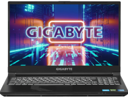 GIGABYTE G5 GE Intel Core i5 12500H 2500MHz/15.6"/1920x1080/16GB/512GB SSD/NVIDIA GeForce RTX 3050 4GB/Без ОС (GE-51RU213SD) Black