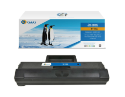 G&G GG-W1106A Black (1000 страниц) совместим с HP Laser 107a, 107w, 107r, 135a, 135w, 135r, 137fnw