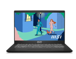MSI Modern 14 C5M-011XRU AMD Ryzen 5 5625U 2300MHz/14"/1920x1080/8GB/512GB SSD/DVD нет/AMD Radeon Vega 7/Wi-Fi/Bluetooth/DOS (9S7-14JK12-011) Черный